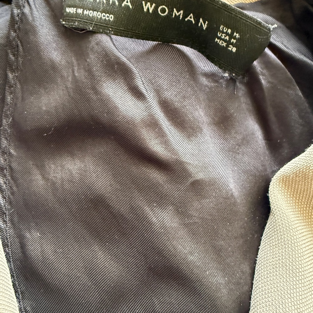 Zara Grey Oversized Double Breasted Blazer - Picture 7 of 8